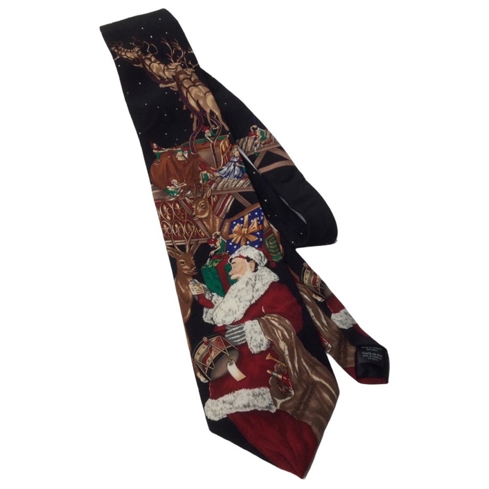 Saturday Evening Post Christmas Tie